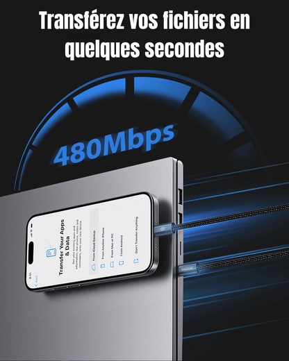 Câble magnétique anti-nœuds | Maisoria