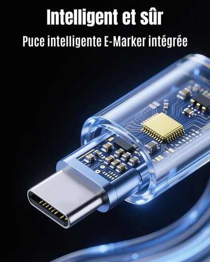 Câble magnétique anti-nœuds | Maisoria