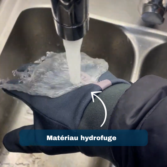 Maisoria™ - Gants hydrofuges avec fonction tactile et adhérence antidérapante