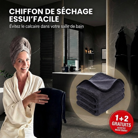 Essui'Facile - Chiffon pour Sécher - 1 + 2 GRATUITS